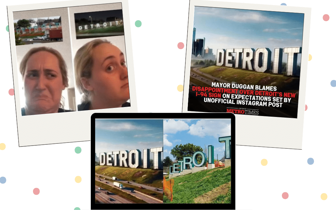 Detroit’s New Sign Stumble and the Marketing Transparency Lesson